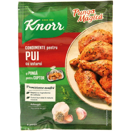 Kruidenmix voor kippenvlees met knoflook