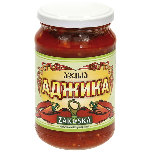 Приготовление из острого пеперони "Аджика"