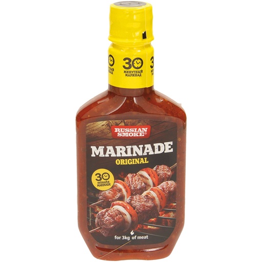 Kruiden saus "Original-Russian smoke" voor het marineren van