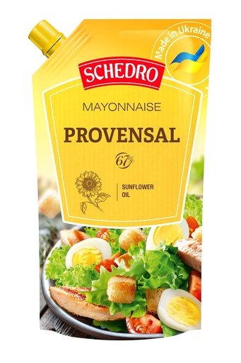 Salademayonaise "Provencaal", 67% vetgehalte