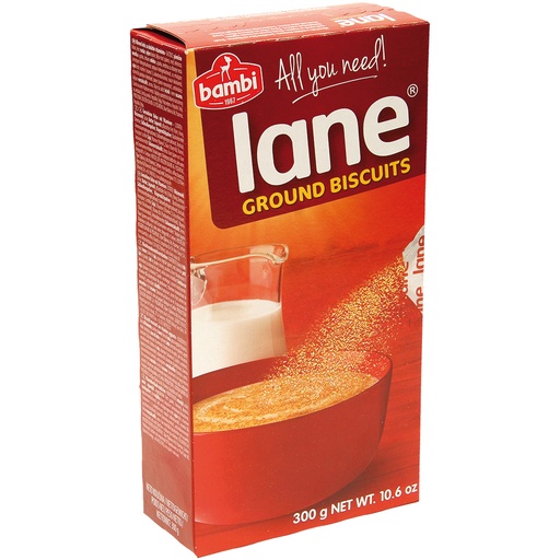 Gemalen koekjes met vitamines