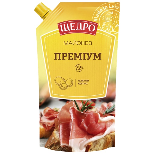 Salatmayonaise "Provansal Premium", 72% vetgehalte