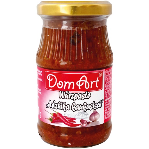 Kruidenpasta "Adzhika Kaukasisch", pittig-scherp.