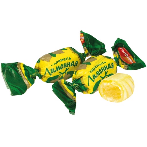 Карамель "Limonnaja" со вкусом лимона. Начинка 29%.