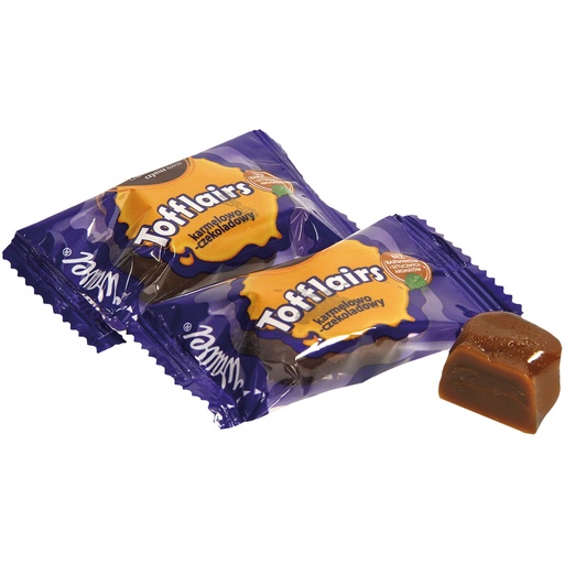 Конфеты с начинкой "Tofflairs Karamelowo-Czekoladowy" с кар