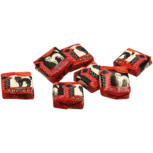 Zachte karamelletjes "Kis-Kis" met melk smaak