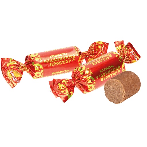 Snoep "Slavjanskij Prostor" met wafeltjes en pinda's