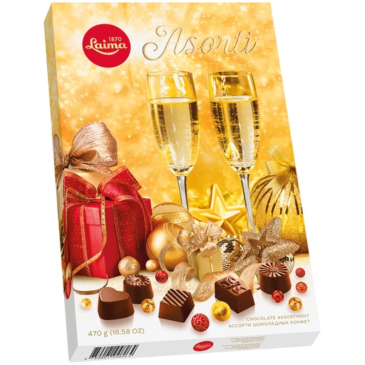 Конфеты aссорти "Бокалы с шампанским"