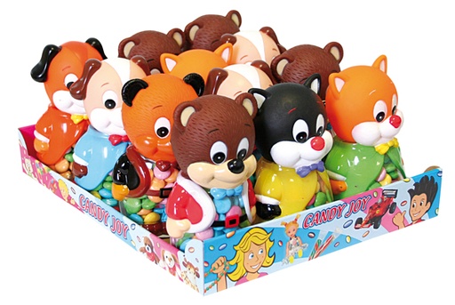 Candy Friends-dierfiguren met dragees
