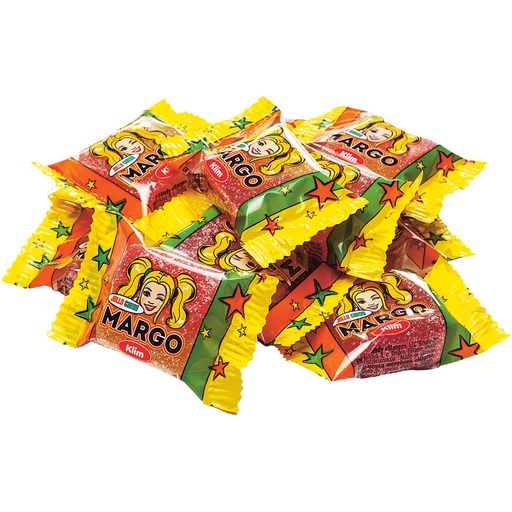 Gelatine snoep "Margoscha" met aardbei - abrikozen smaak