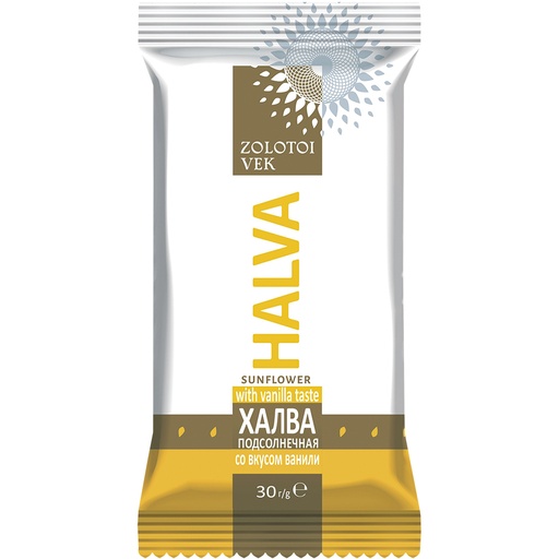 Халва подсолнечная со вкусом ванили