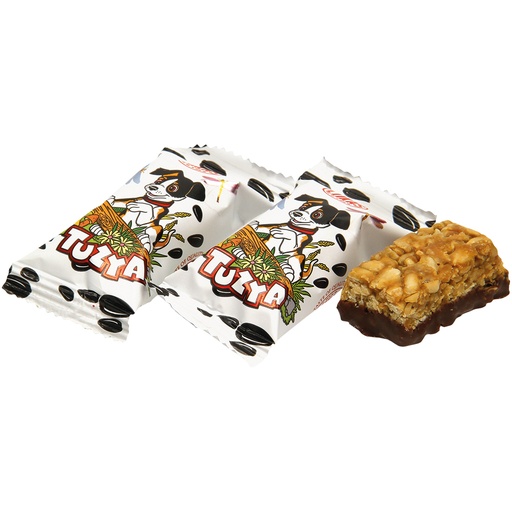 Конфеты с грильяжным корпусом "Тузя" из семян подсолнечника