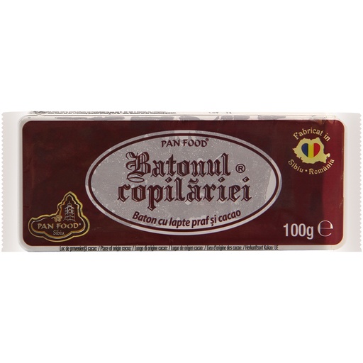 Batonul copilariei lapte si cacao