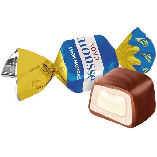 Конфеты «Конти-мусс» вкус молоко