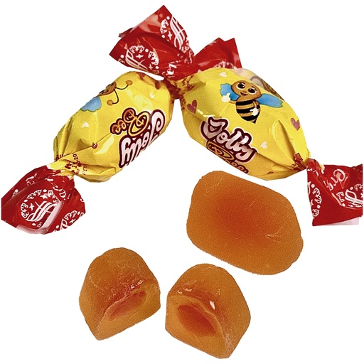 "CRAFERS" "Jolly Bee" Конфеты желейные с начикой со вкусом п
