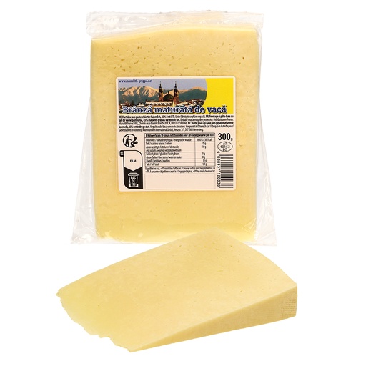 "Branza maturata de vaca" Твердый сыр из пастеризованного ко