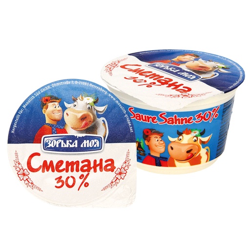 Сметана 30% жирности
