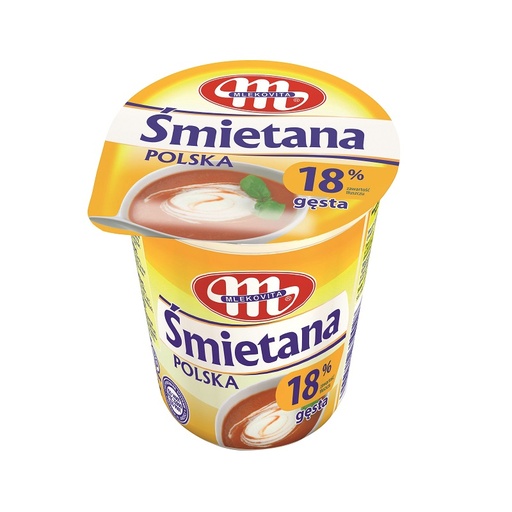 Продукт кисло-молочный "Smietana Polska", 18% жирности