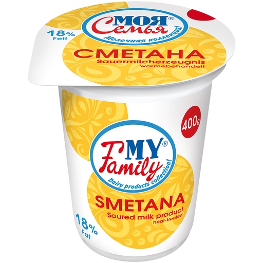 Продукт кисло-молочный, жирность 18%