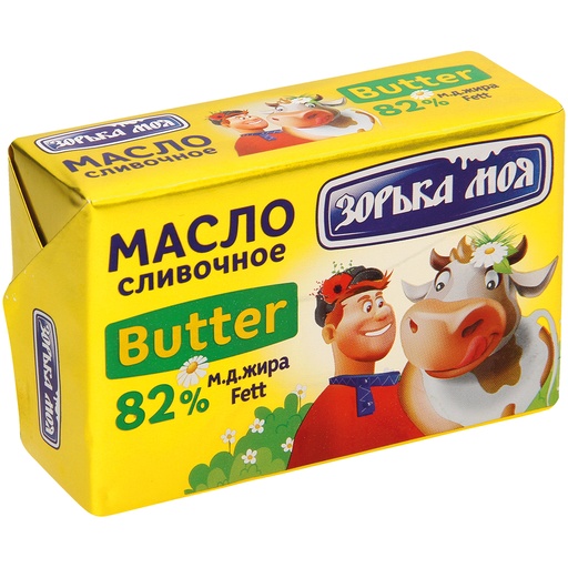 Масло сливочное, 82% жирности