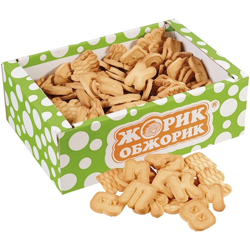 "Zhorik- obzhorik" Koekjes "Bukvy"