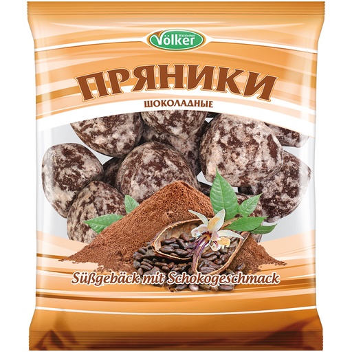 Zoet gebak "Prjaniki" met chocoladesmaak