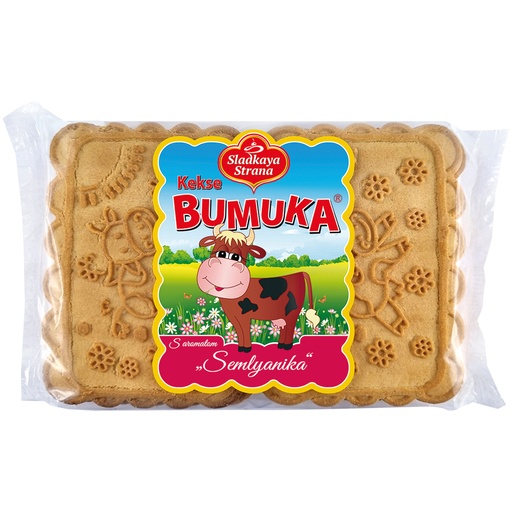 Печенье "Бумука" со вкусом земляники