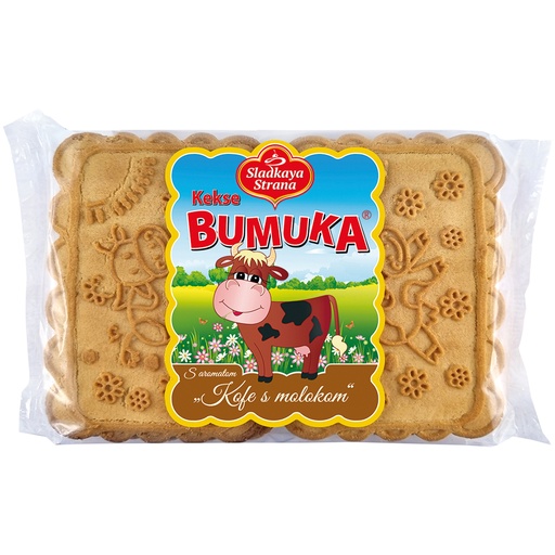 Koekjes "Bumuka" met koffie- en melksmaak