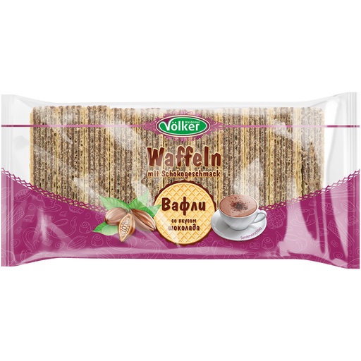 Wafels met 71% romige vulling met chocoladesmaak
