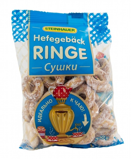 Gistdeegringen "Schneeflocke" met suikersiroop (17%)