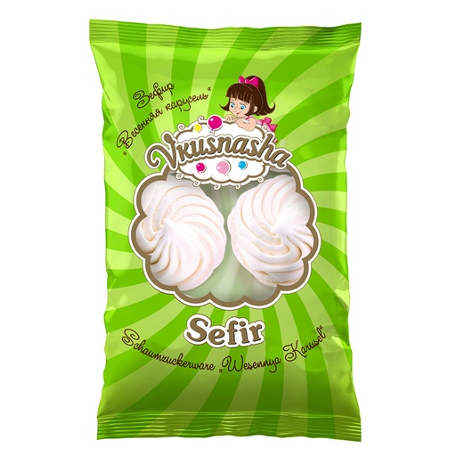 "Vkusnasha Sefir Wesennya Karusel" schuim suikerwaren.