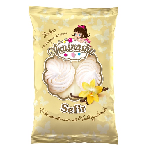Schuimsuikerwaren met vanillesmaak "Sefir Vanilniy"