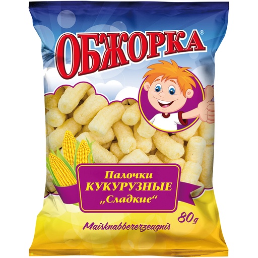 Maïssnackproduct "Obschorka"