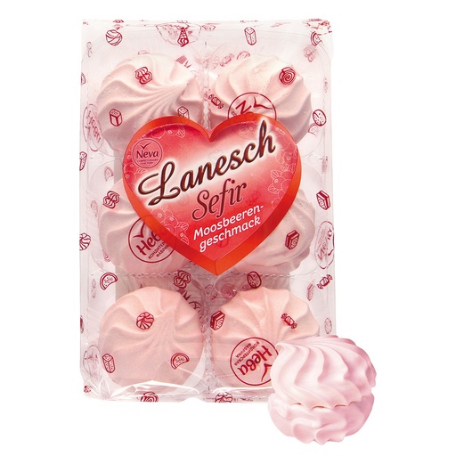 Schuim suikerwaren "Lanesch" met moerbeersmaak