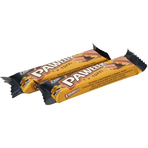 Батончик из молочного шоколада с карамельным вкусом