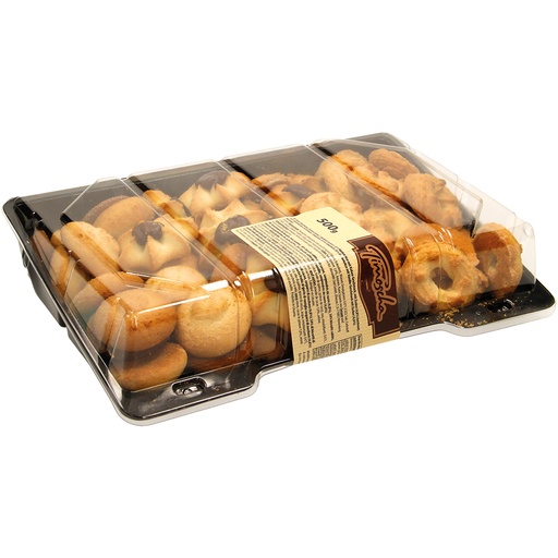 Koekjesmix "Domaschnie", driedubbel gesorteerd: 40% Zandkoek