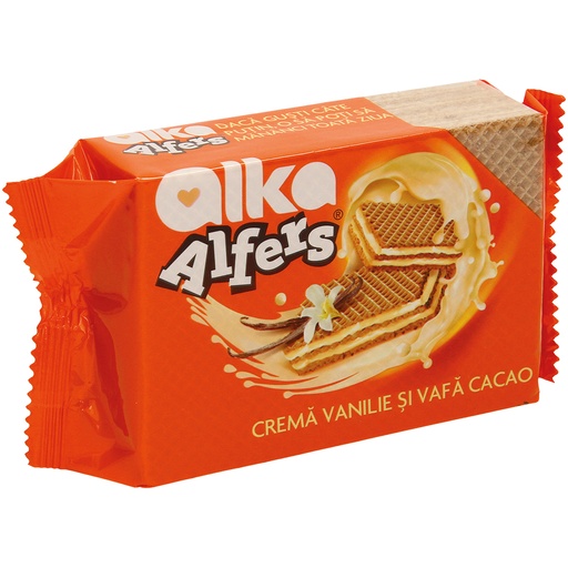 Napolitane crema de vanilie