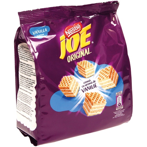 Wafels met roomvulling (73,6%) met vanillesmaak