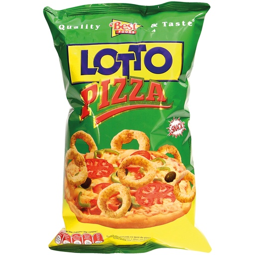 Snacks lotto pizza