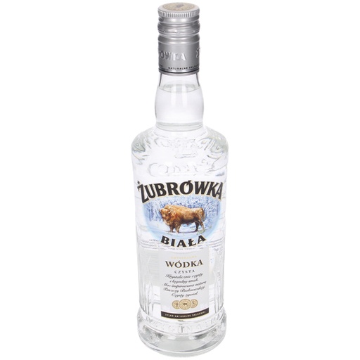 WODKA ZUBROWKA BIALA 40% 500ML