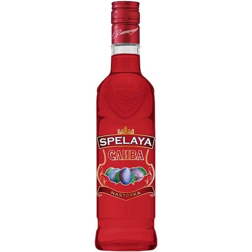 Сливовый ликер с красителем, 20% алк.