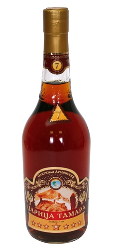 Armeense brandy "Zariza Tamara" 7 jaar oud 40% vol.