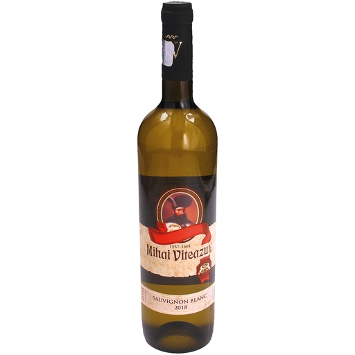 Белое вино полусухое "Mihai Viteazul-Sauvignon Blanc" 12,5%
