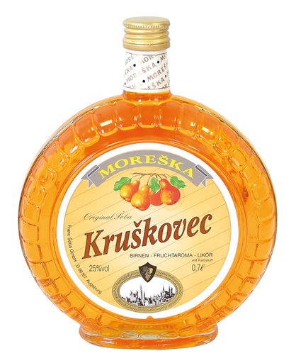 Peren-fruitaroma-likeur "Kruskovec Moreska" 25% vol.