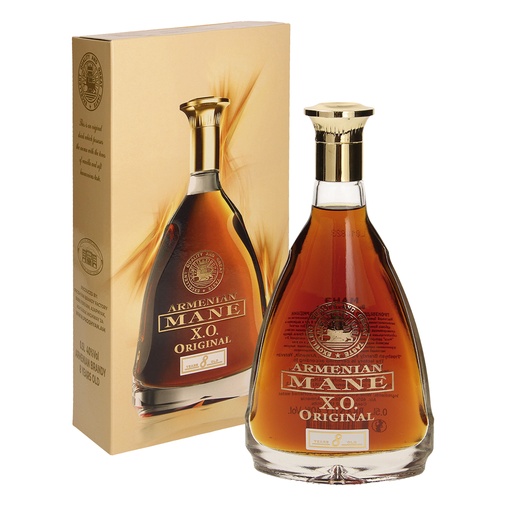 Armeense brandy "Mane" 8 jaar oud 40% vol.