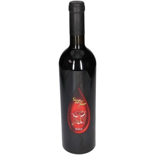 Zoete rode wijn "Sange de Taur", 10% vol.