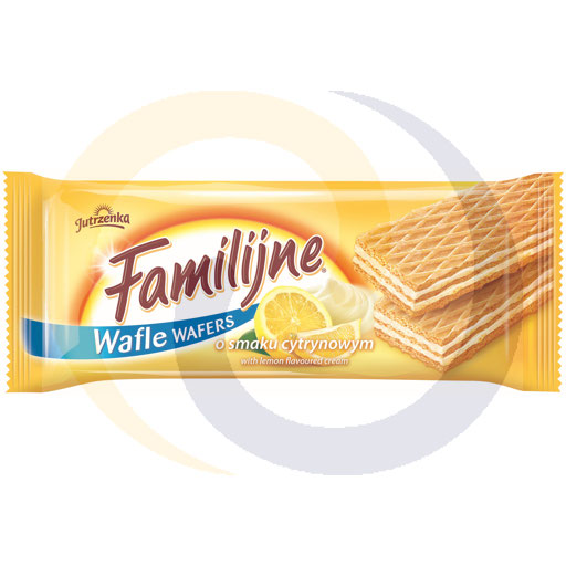 familie citroenwafels 180g/24st ex jutrzenka