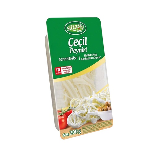 Turkse pasta filata kaas "Fadenkäse", 40% vet in de droge st