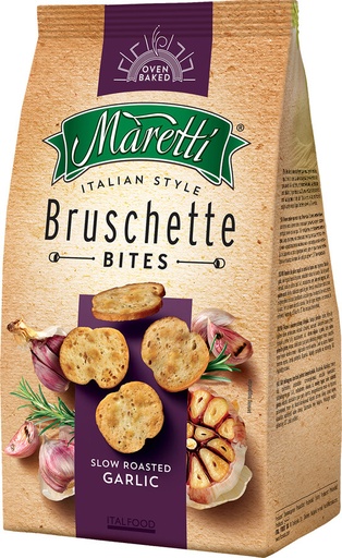 Bruschette met knoflooksmaak