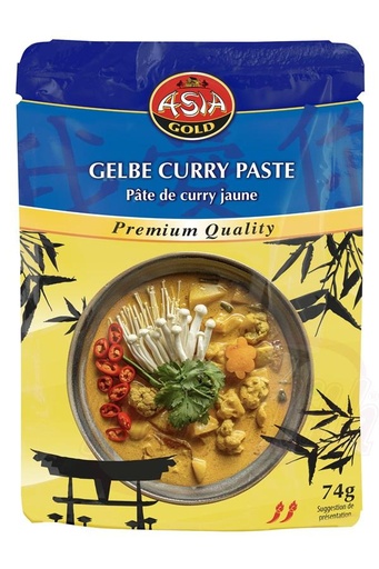 Currypasta geel 74g